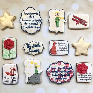 I am SO in love with these Little Prince cookies!