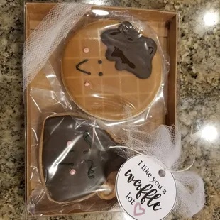 Valentine&apos;s cookies