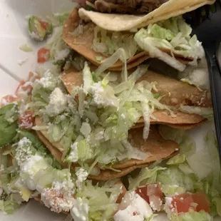 Tacos Dorados de Pollo