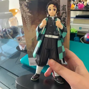 One thing I bought was this tanjiro figure!!