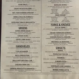 Food Menu