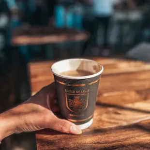 My honey cinnamon latte