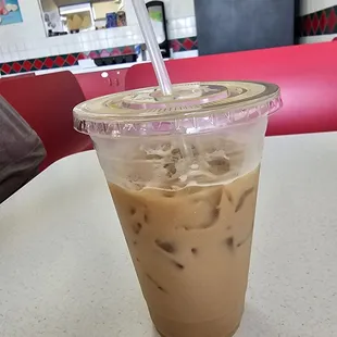 Vanilla Iced Coffee.