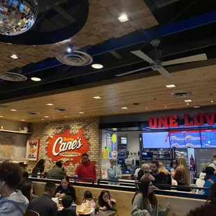 people eating at a diner