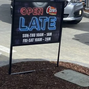 Hours of operation
