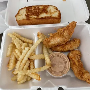 Small chicken fingers