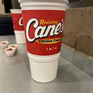 Raisin Canes in Denver!