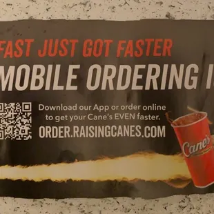 Online mobile ordering