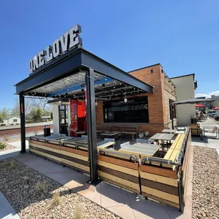 Outdoor patio