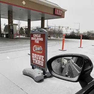 Drive through.