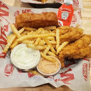 fish and chips, food, fish, seafood