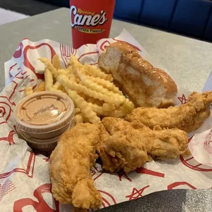 chicken wings and fried chicken, food