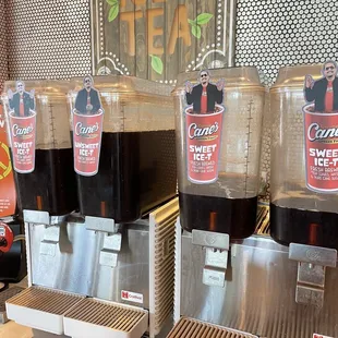 Ice T representing the Ice Tea station