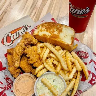 Box meal - four tenders...
