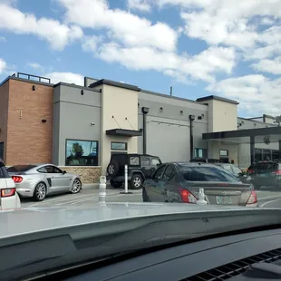 Drive through opening day