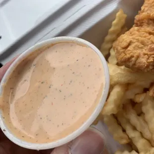 Oh, the sauce!