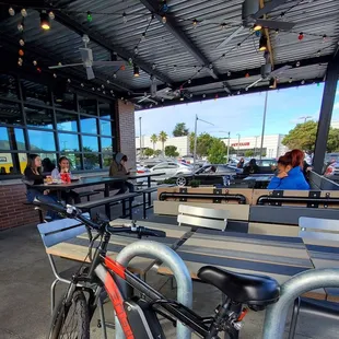 Outdoor seating
