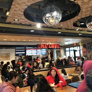 pizza, interior
