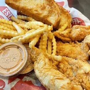 Box combo, no coleslaw, extra toast ‍