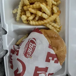 Chicken sandwich combo