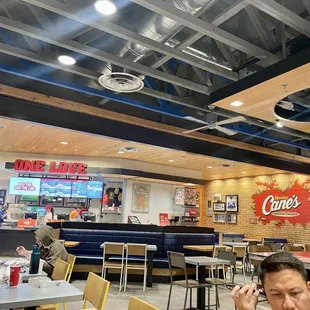 sushi and sashimi, interior