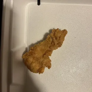 Very  small tenders. Almost the size of a nugget.