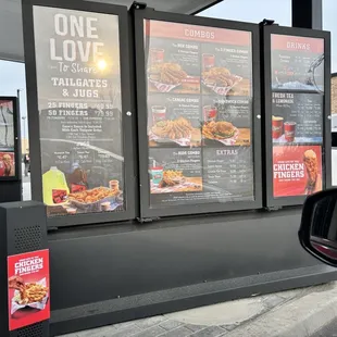 Another pic of the driving menu
