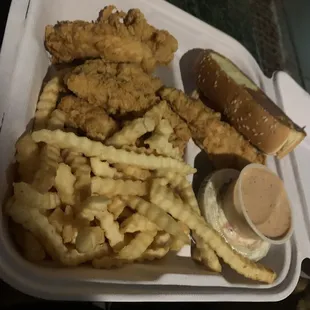 food, fish and chips