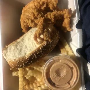 The 3 Finger Combo - 3 Chicken Fingers