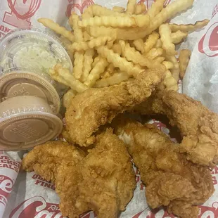 chicken wings and fried chicken, food