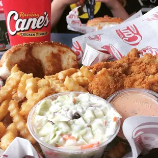 I always get the box combo and a lemonade. Sometimes I get two toast because it&apos;s just that good!