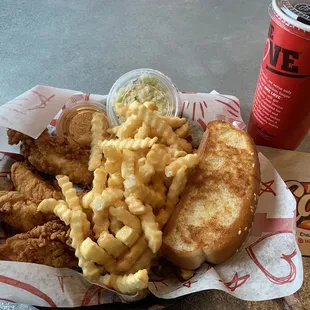 The Box Combo (Four chicken fingers) 5/1/2023