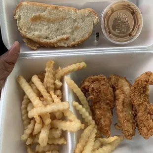 The 3 Finger Combo - 3 Chicken Fingers