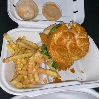 The Sandwich Combo - 3 Chicken Fingers