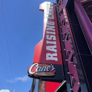 a neon sign