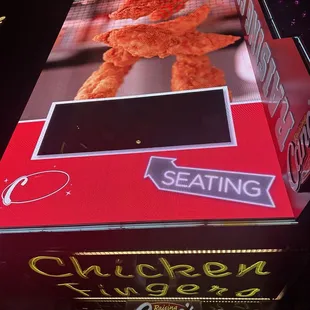 The most obnoxious raising canes sign I&apos;ve ever seen.