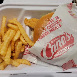 Chicken sandwich combo