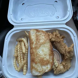 There's like no fries