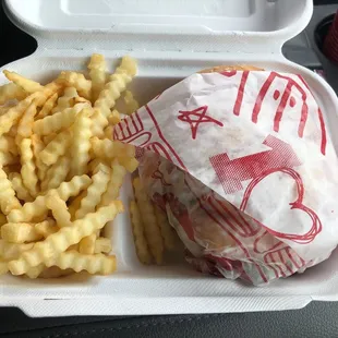 Chicken sandwich combo!