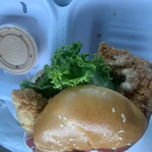 Chicken sandwich