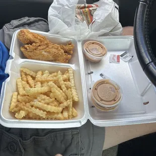 The 3 Finger Combo - 3 Chicken Fingers