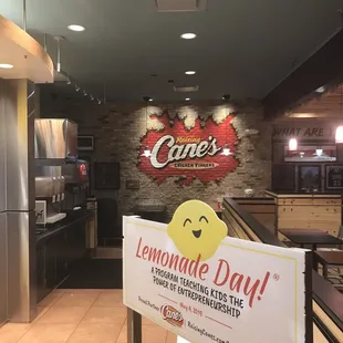 Inside of Cane's