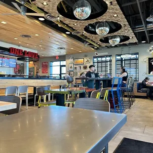 interior, sushi and sashimi