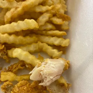 The Box Combo - 4 Chicken Fingers   chicken goes so fucking hard!!!