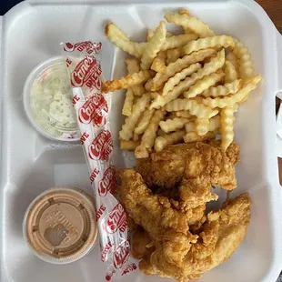 Blandest Chicken Tenders I've ever tasted