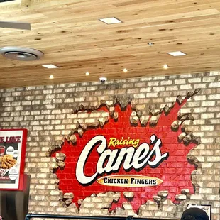 Nicely decorated interior.