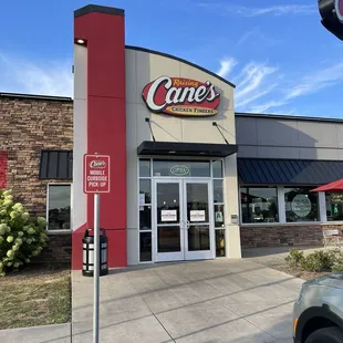Storefront. My first impression was definitely a franchise chicken restaurant.