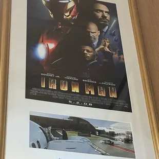 Iron Man filming location frame