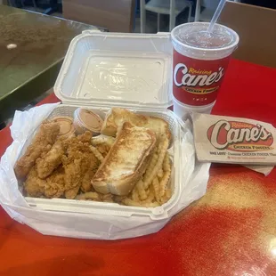 The Caniac Meal extra toast !