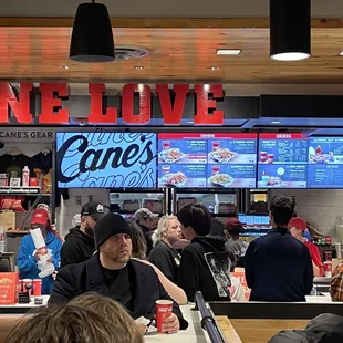 customers in a diner